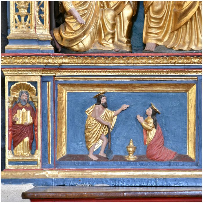 retable, détail