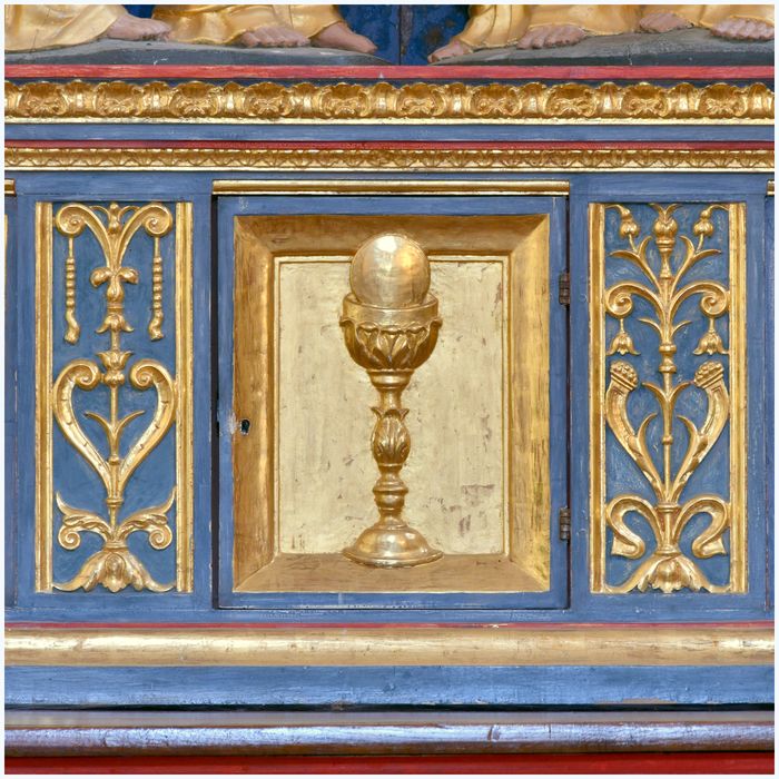 retable, détail