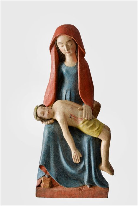 Groupe sculpté : Vierge de Pitié