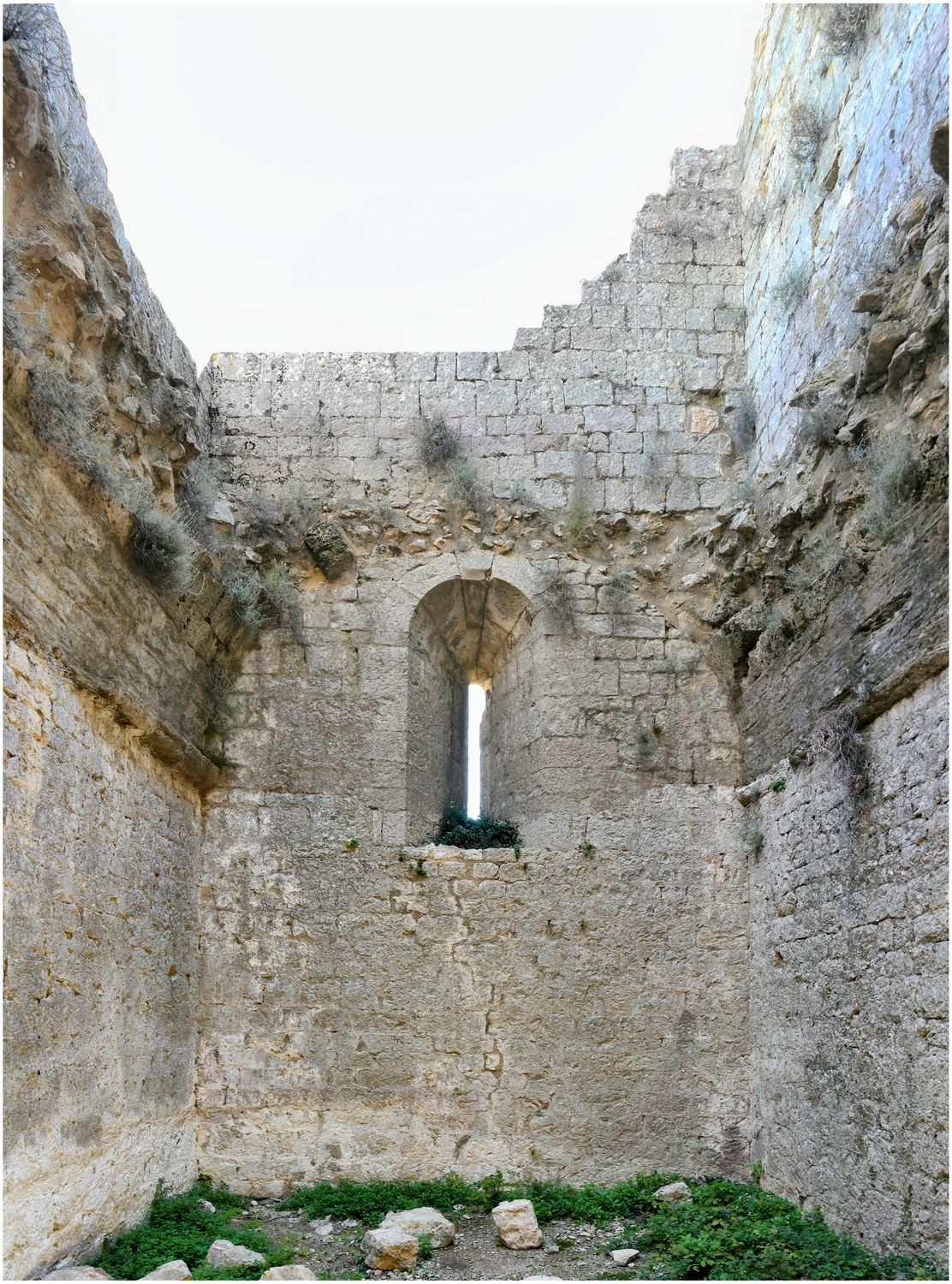 Vue intérieure de la tour-maîtresse.