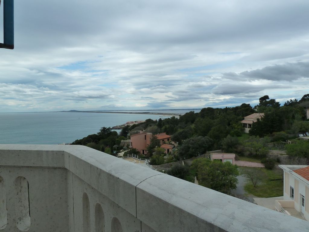 Le phare. Vue vers l’ouest depuis la plateforme de la lanterne.