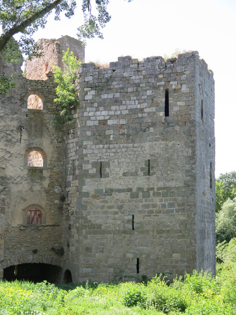 Angle sud-est : la pointe est du moulin.