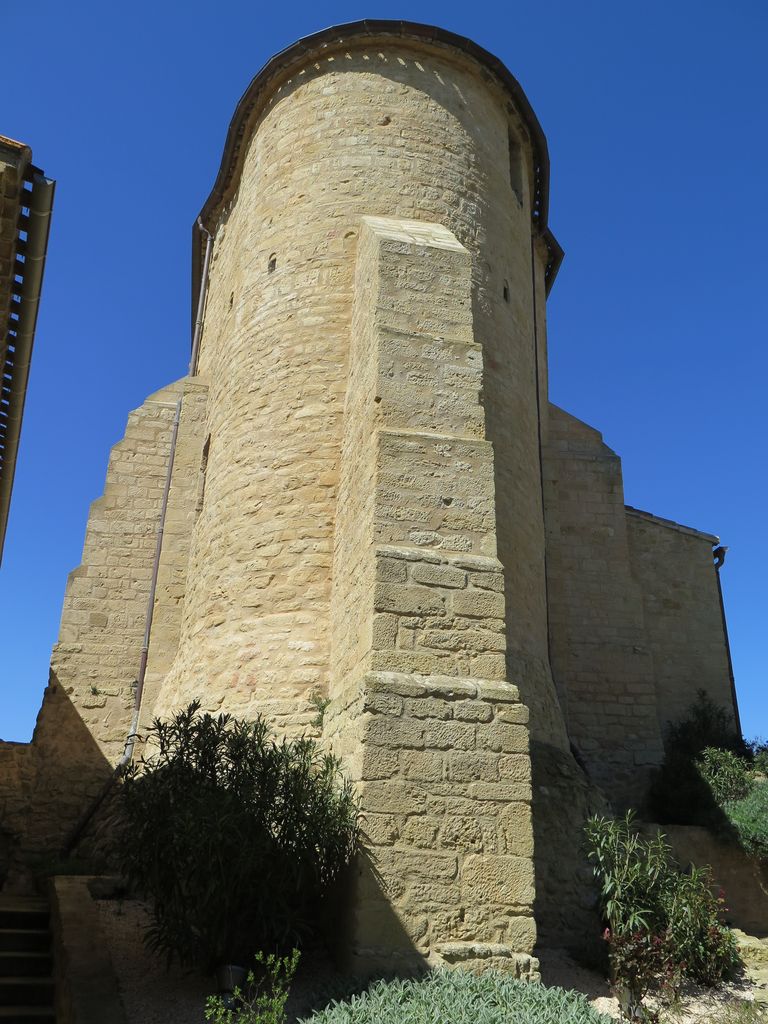 Chevet de l‘église.