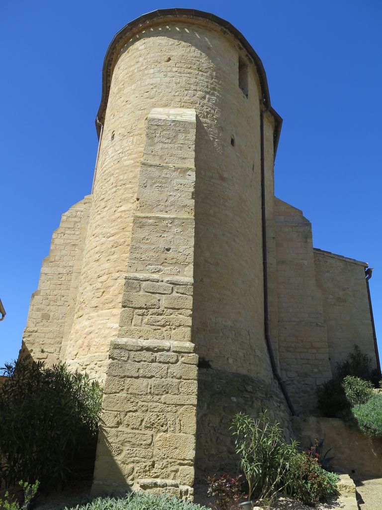 Chevet de l‘église.