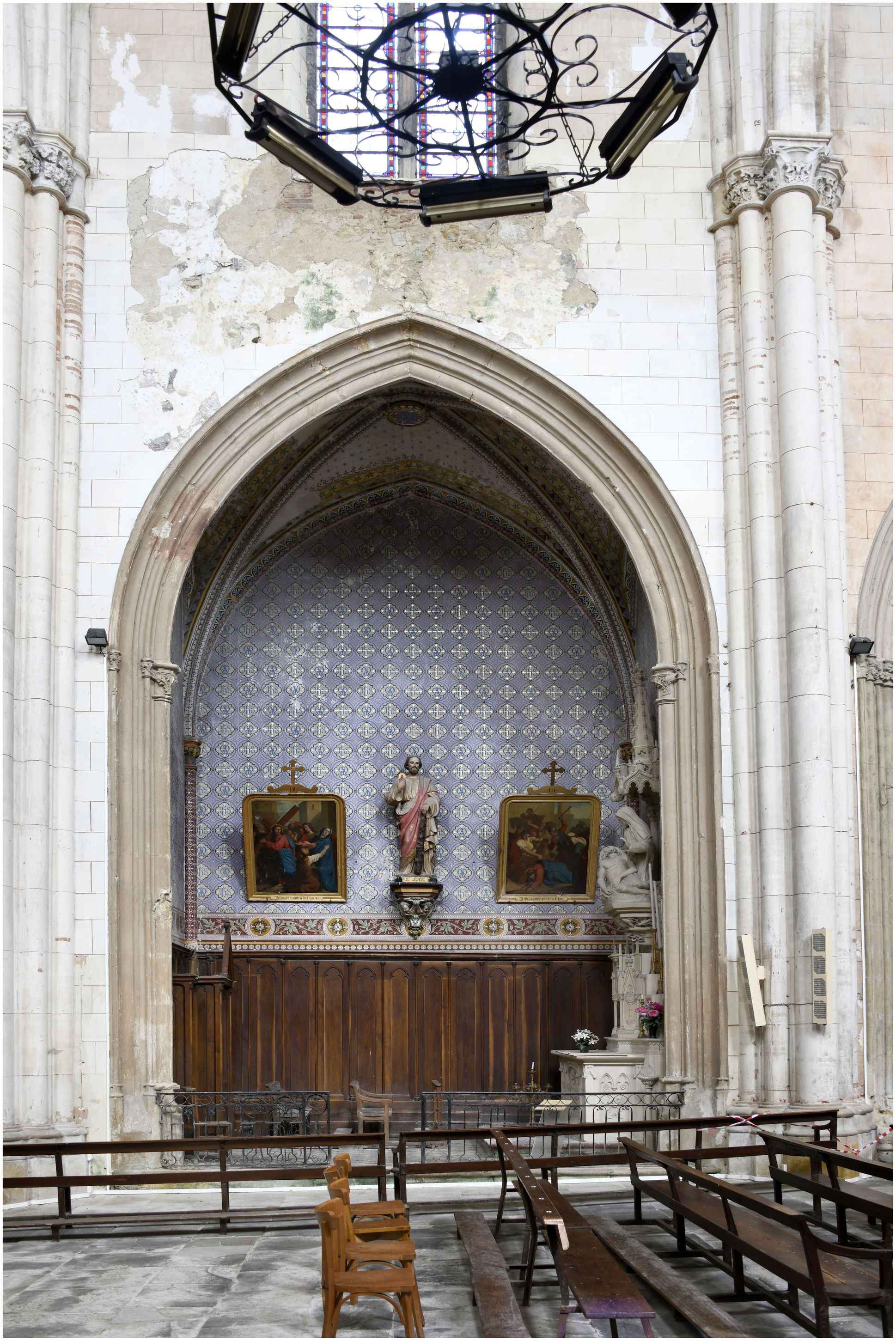 2e chapelle nord. Chapelle Notre-Dame-des-Sept-Douleurs.