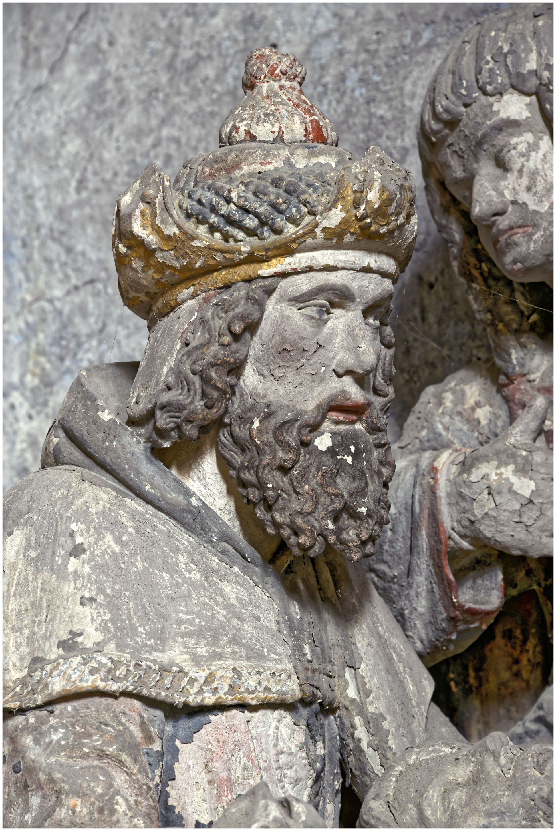 Chapelle du Saint-Sépulcre. Mise au tombeau.