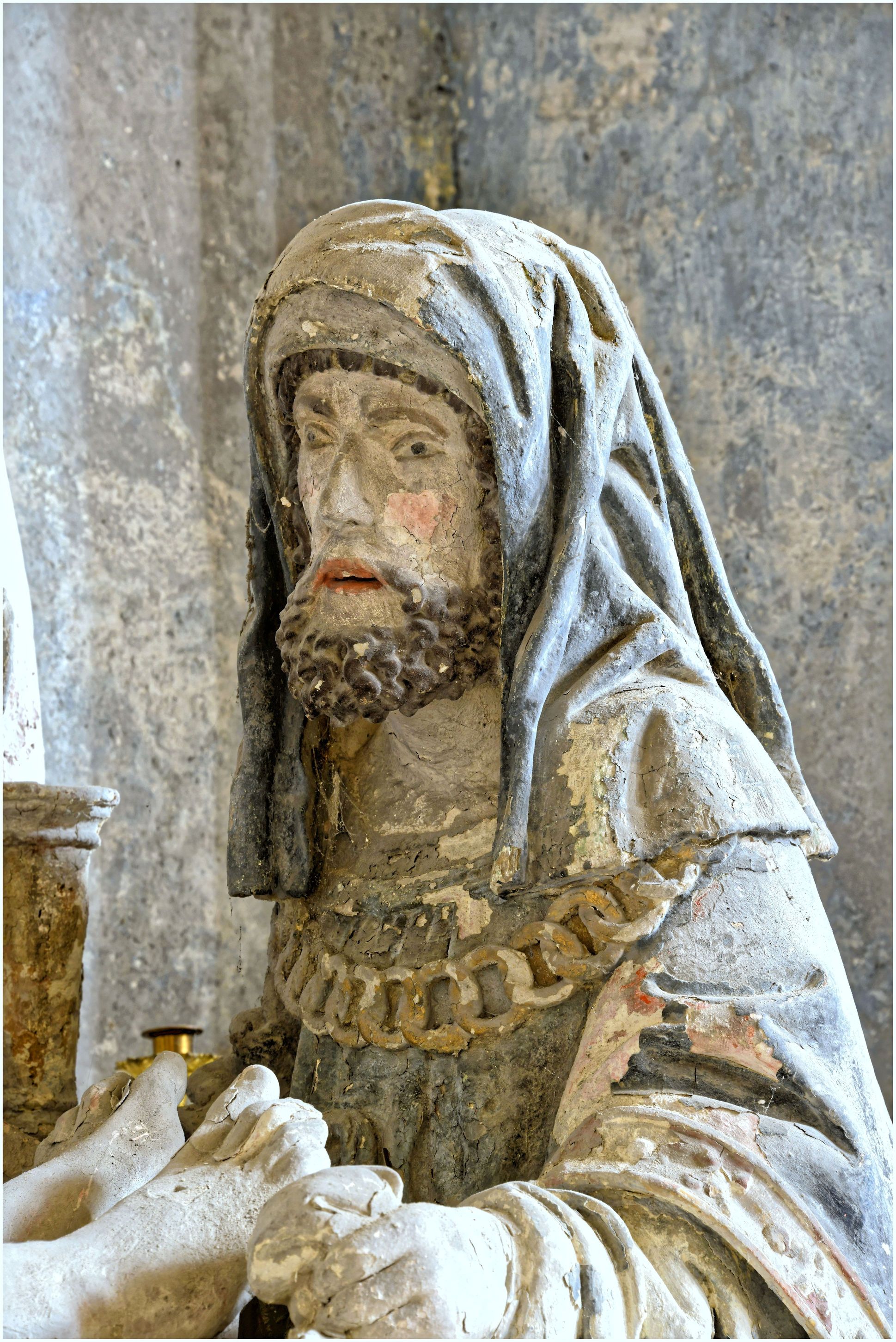 Chapelle du Saint-Sépulcre. Mise au tombeau.