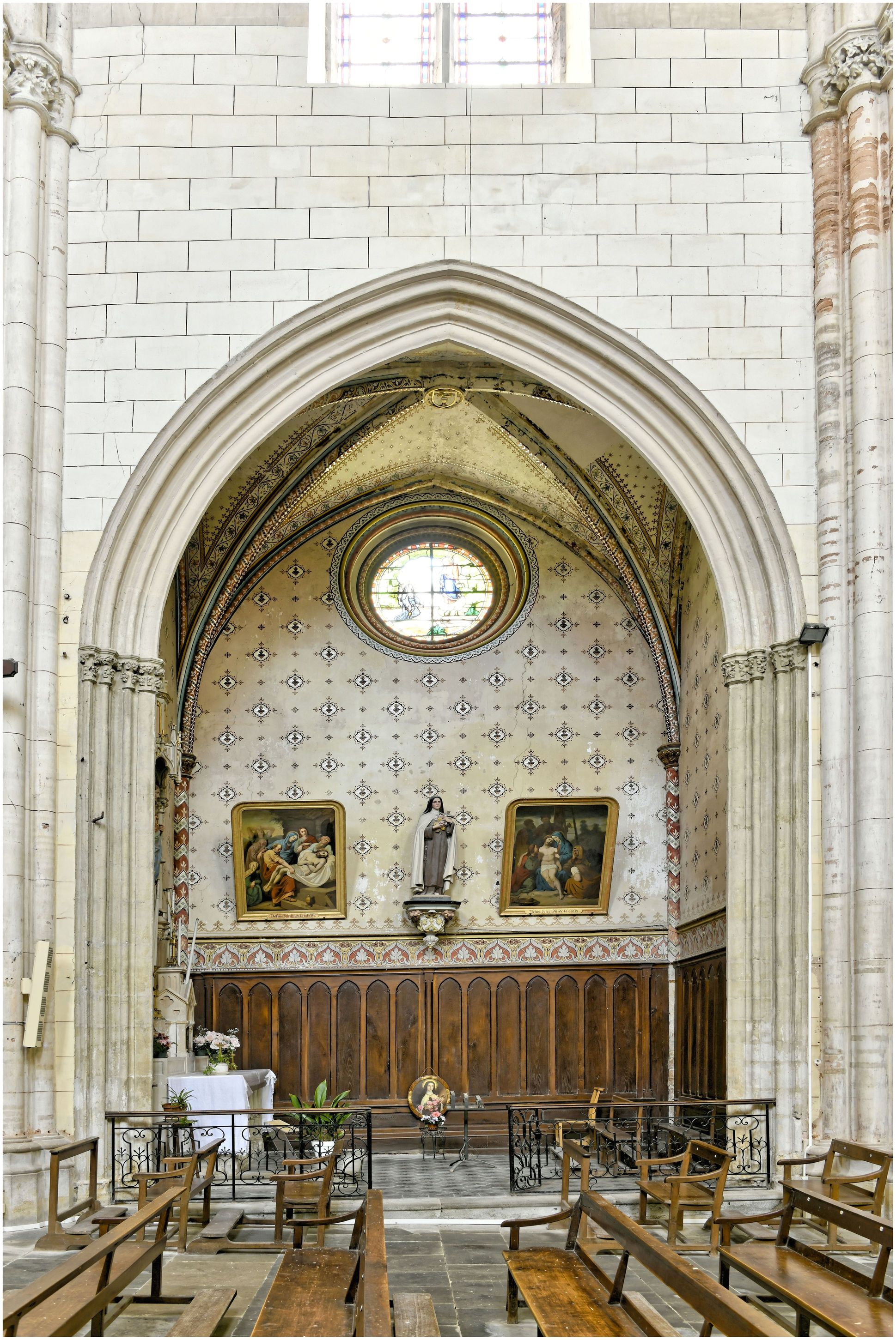 3e chapelle sud. Chapelle du Sacré Coeur