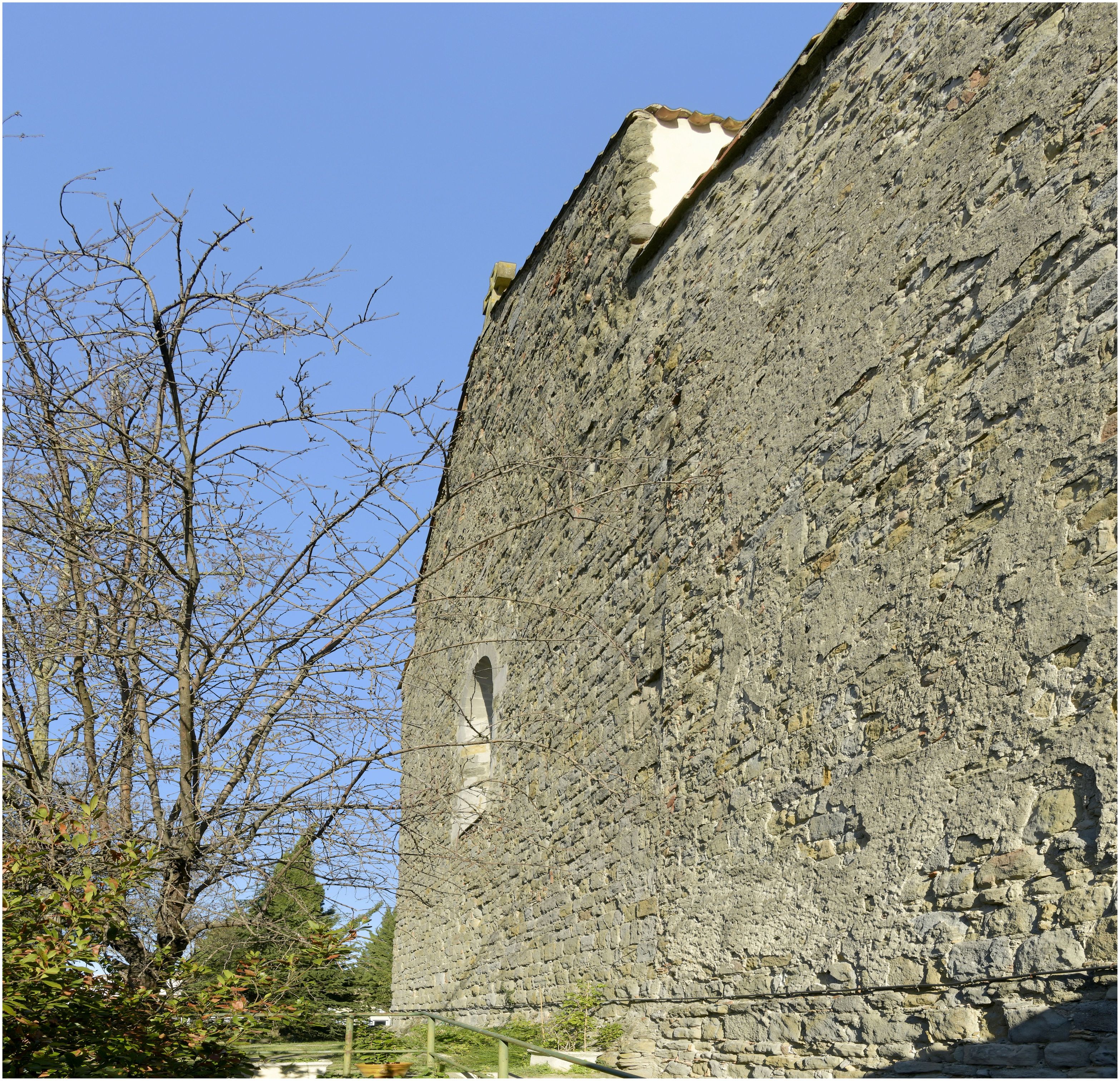 Chapelle : façade occidentale.