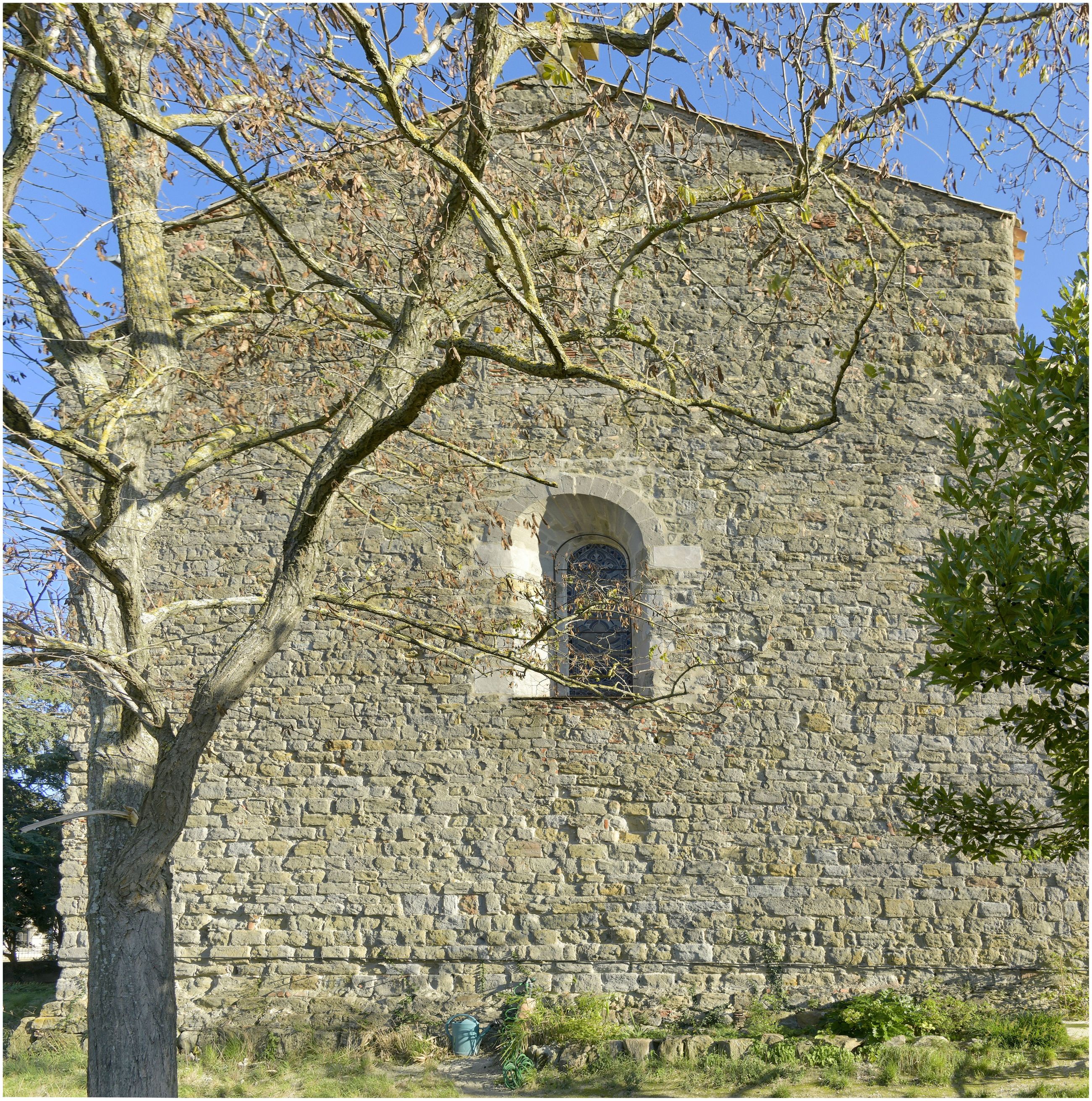 Chapelle : façade occidentale.