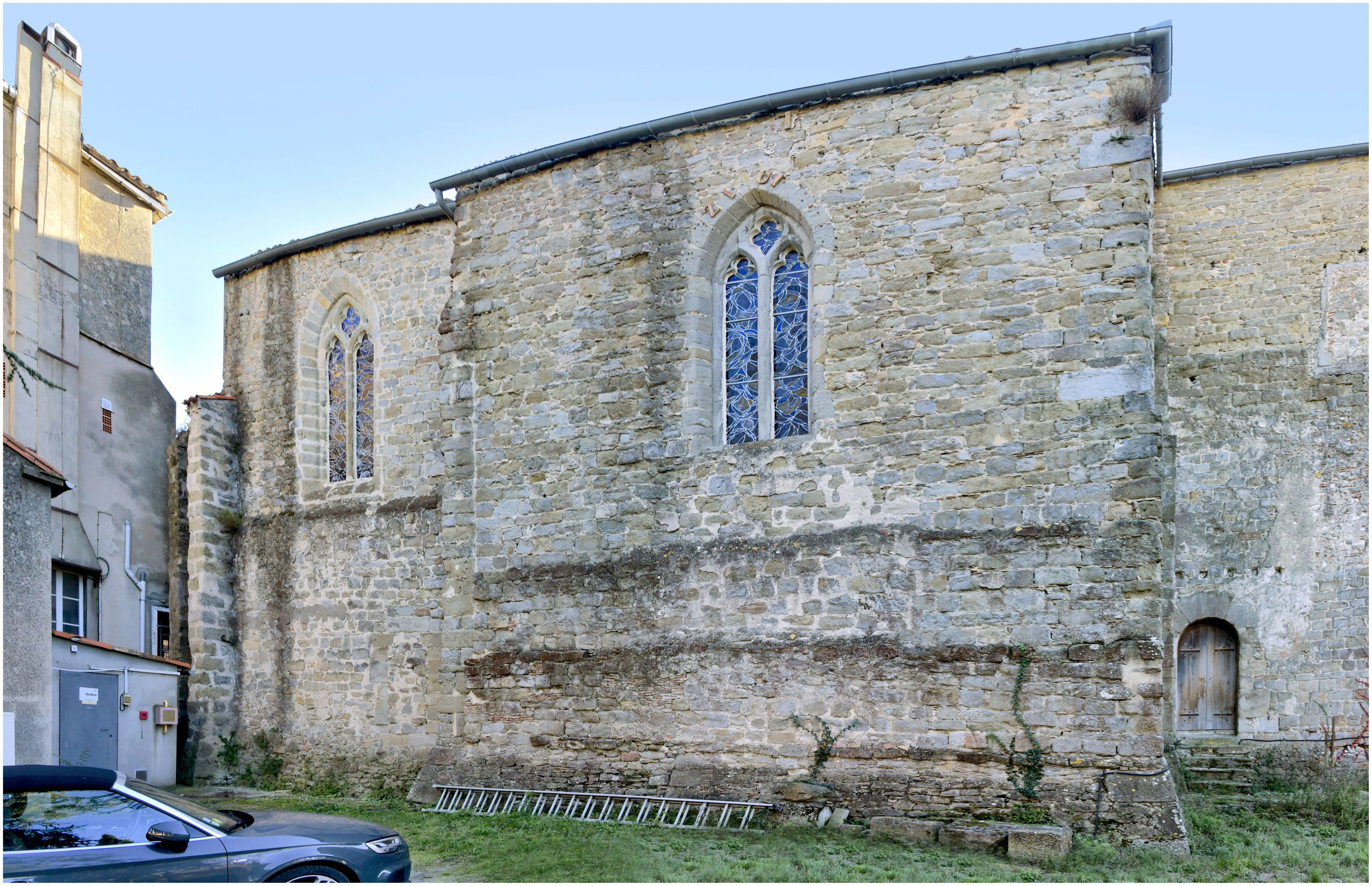 Chapelle : façade nord.