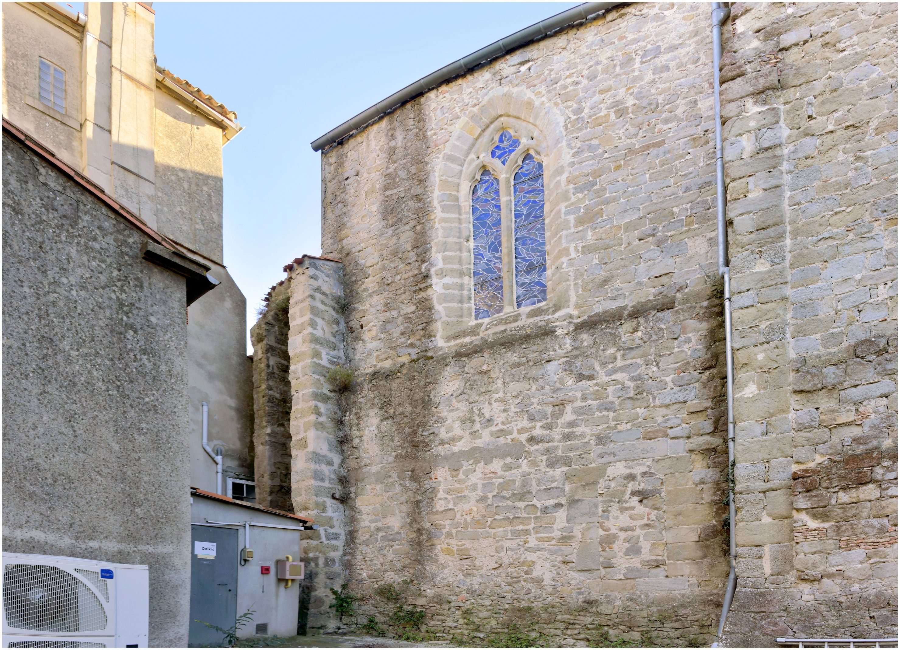 Chapelle : façade nord.