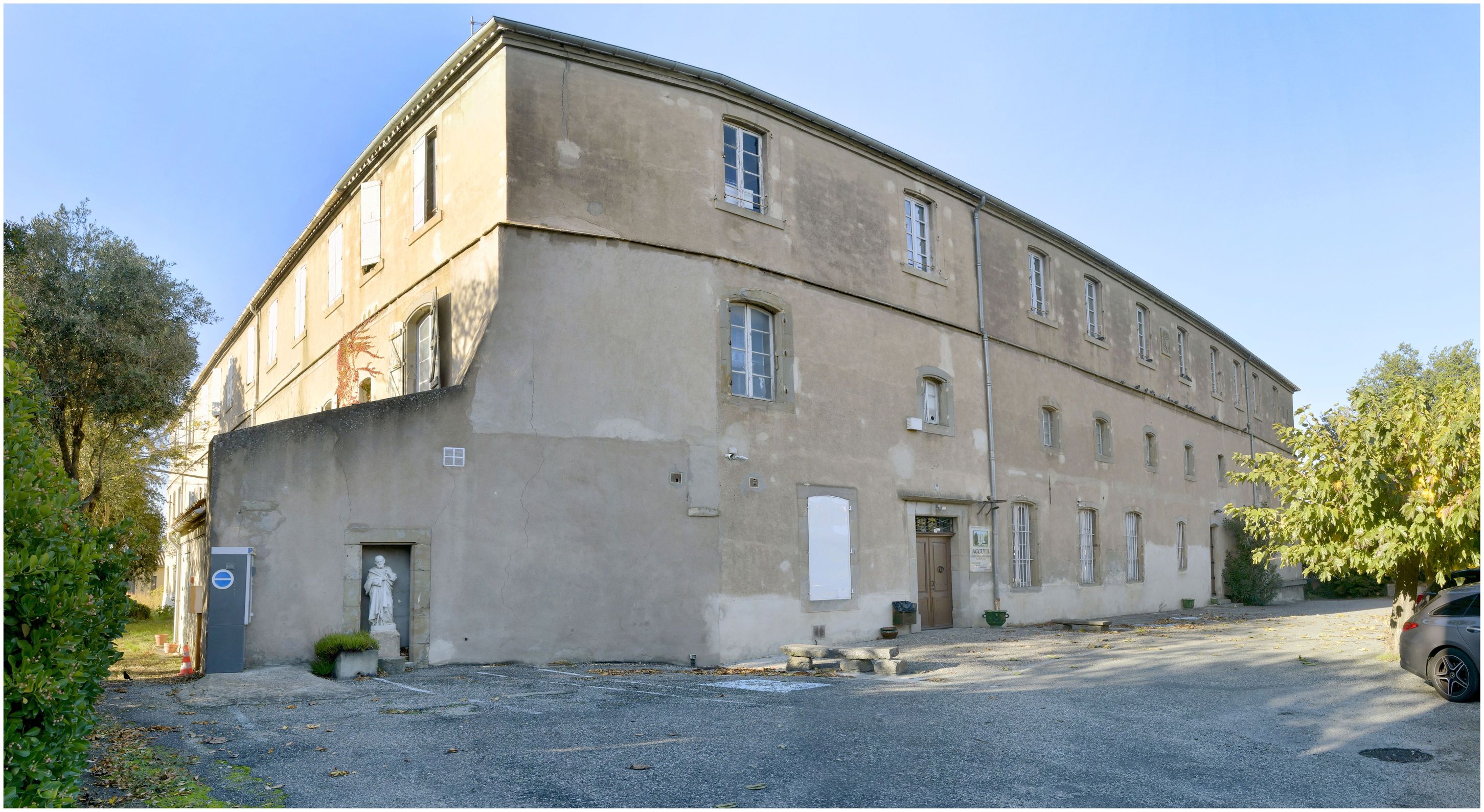 Notre-Dame de l’Abbaye : façades sud et est.