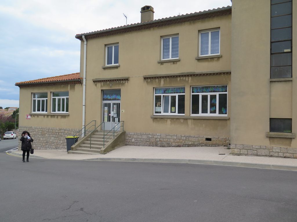 Façade nord. Aile de l’école élémentaire de garçons.