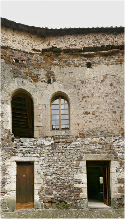 cour, façade nord