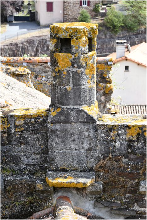 souche de cheminée, prise depuis la tour sud