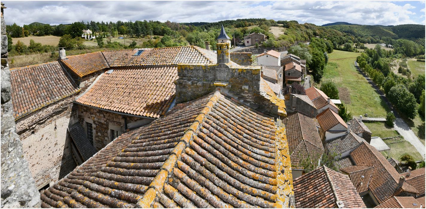 souche de cheminée, prise depuis la tour sud