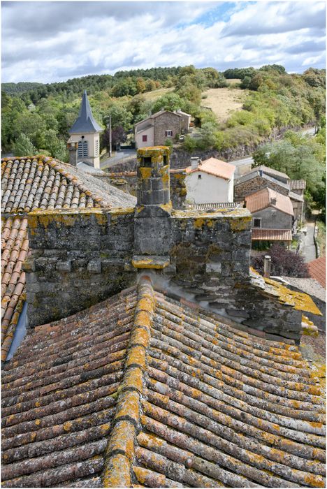 souche de cheminée, prise depuis la tour sud