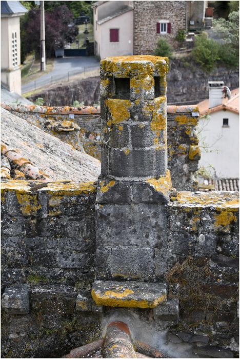 souche de cheminée, prise depuis la tour sud