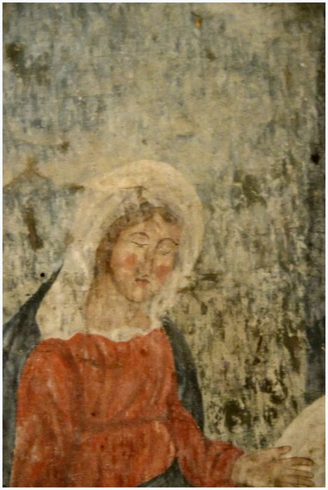 tableau : Mort de saint Joseph, détail