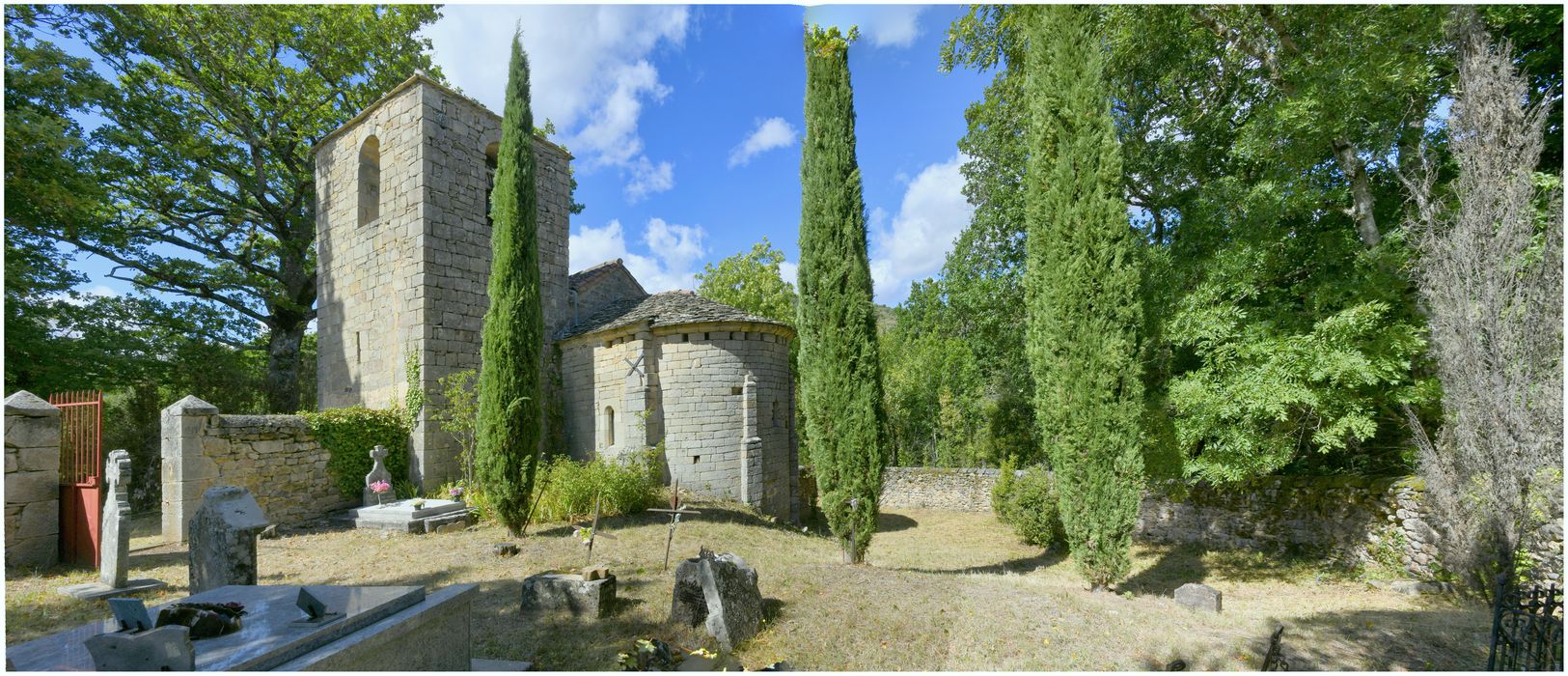 élévations sud et est
