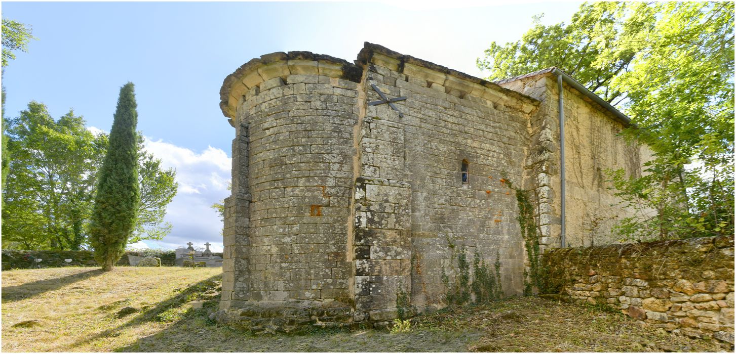 chevet et élévation nord