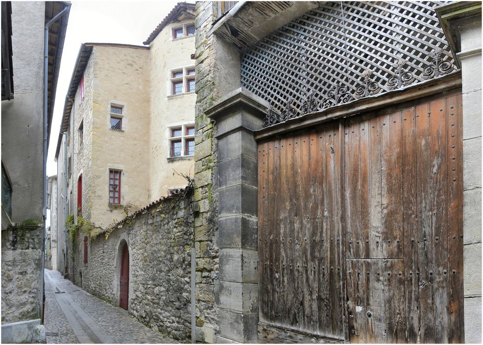 élévation sur la rue de la Monnaie