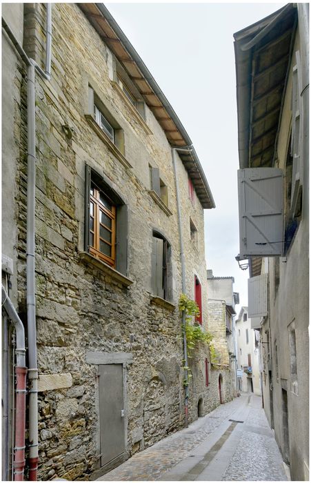 élévation sur la rue de la Monnaie