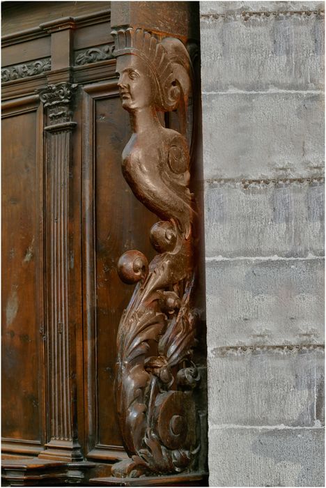 stalles, détail