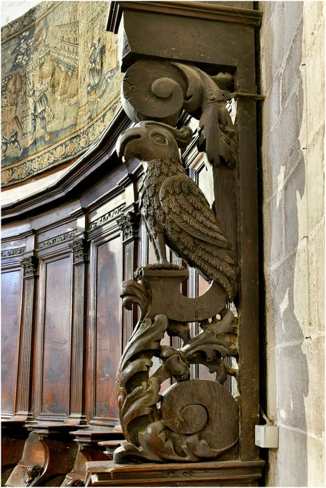 stalles, détail