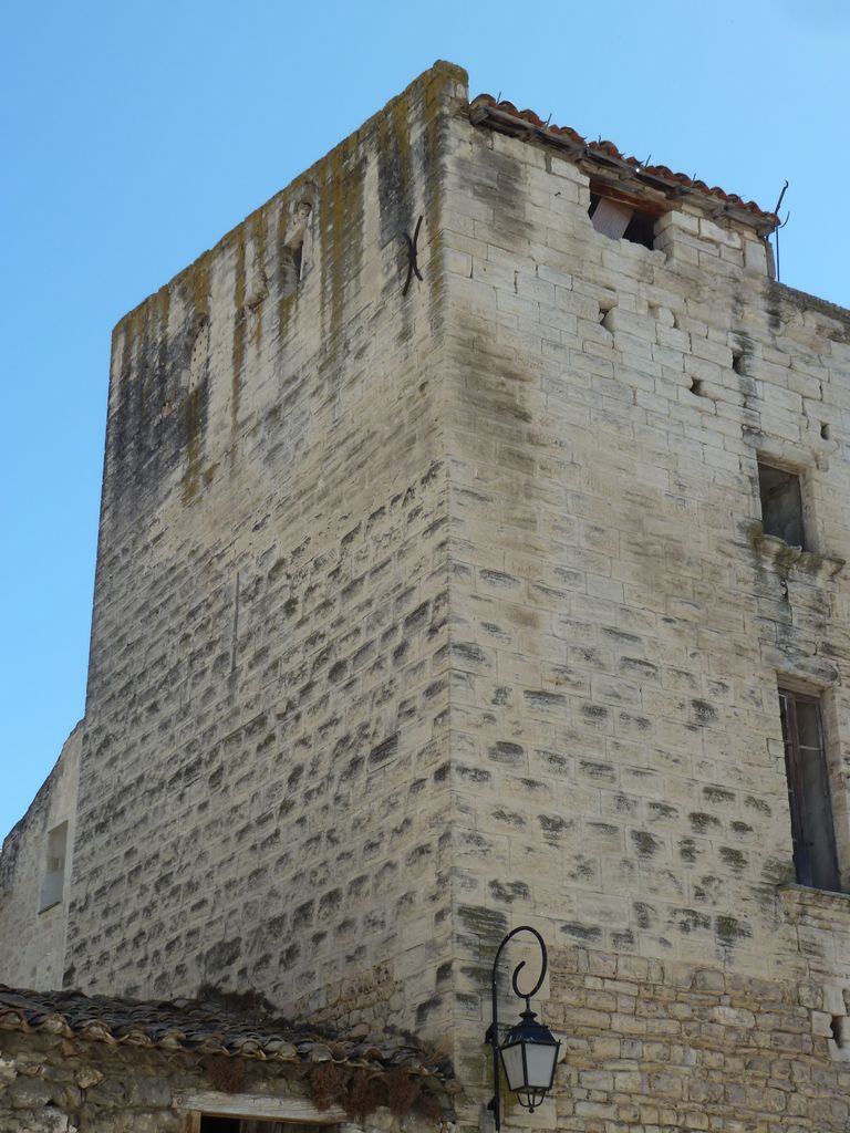 Mur nord de la tour.