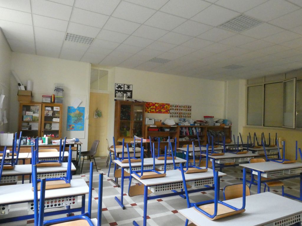 Salle de classe.