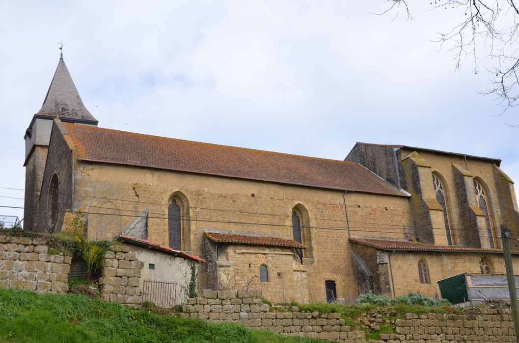 façade latérale sud