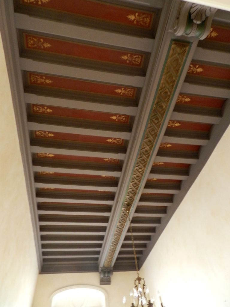 Plafond du salon.