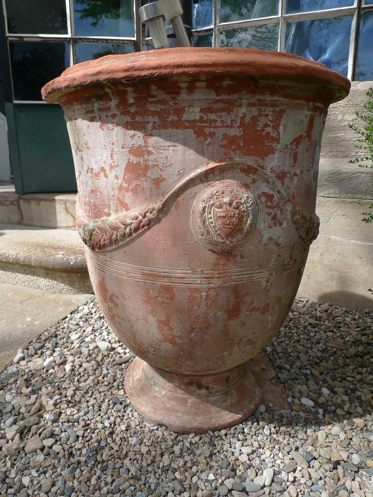 Vase d’Anduze, Boisset, marque.