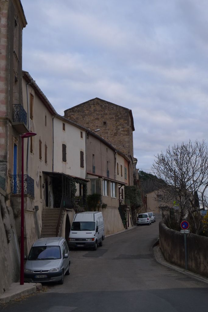 Avenue du château, vue depuis l'ouest