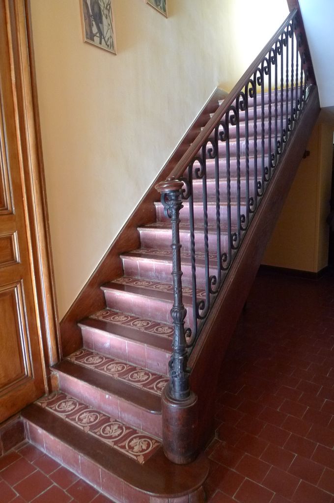 Escalier de service.