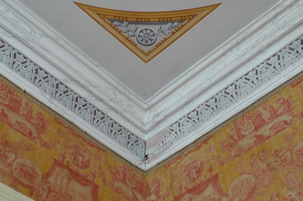 Décors du plafond.