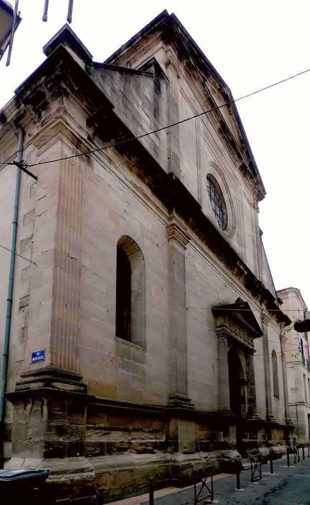 Façade nord, rue de la Lergue, vue du nord-est.