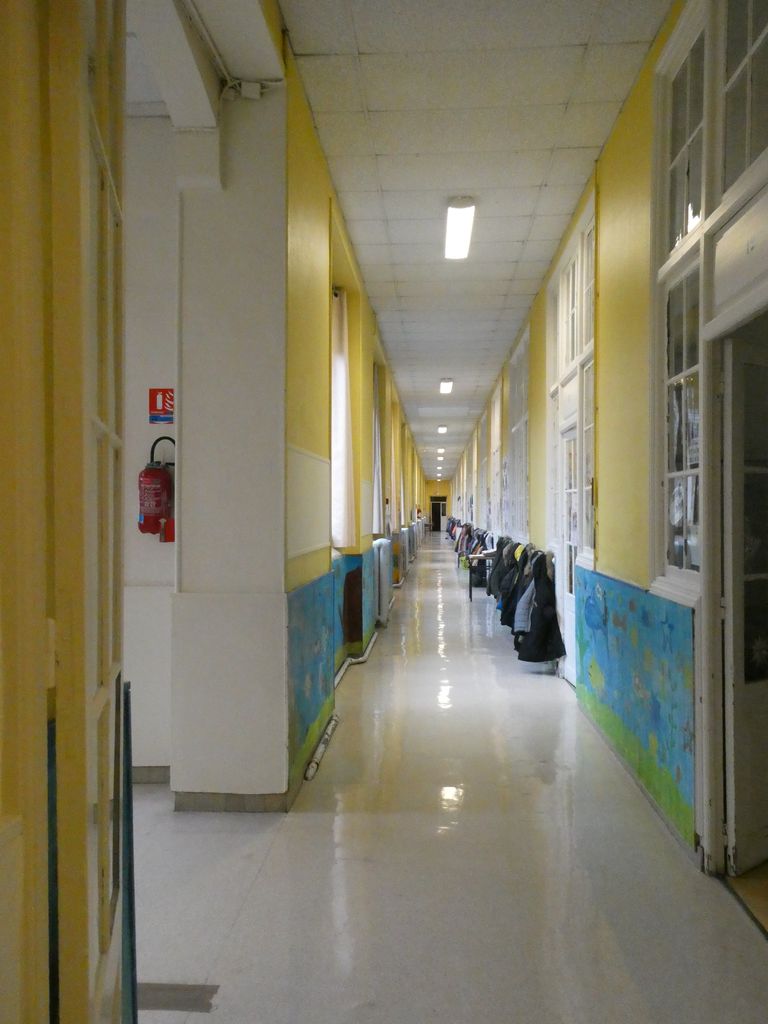 Couloir des classes.