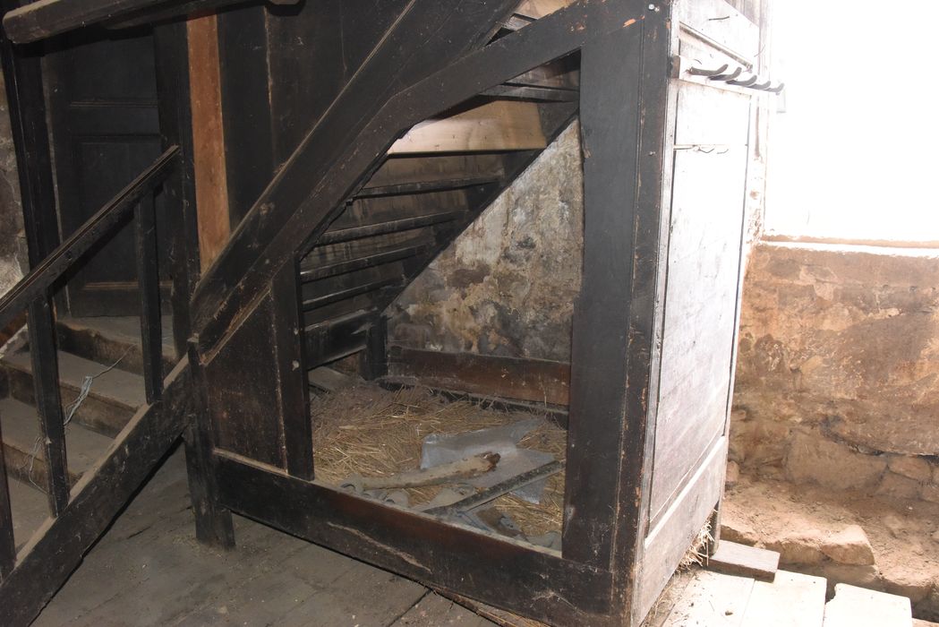 escalier aménagé