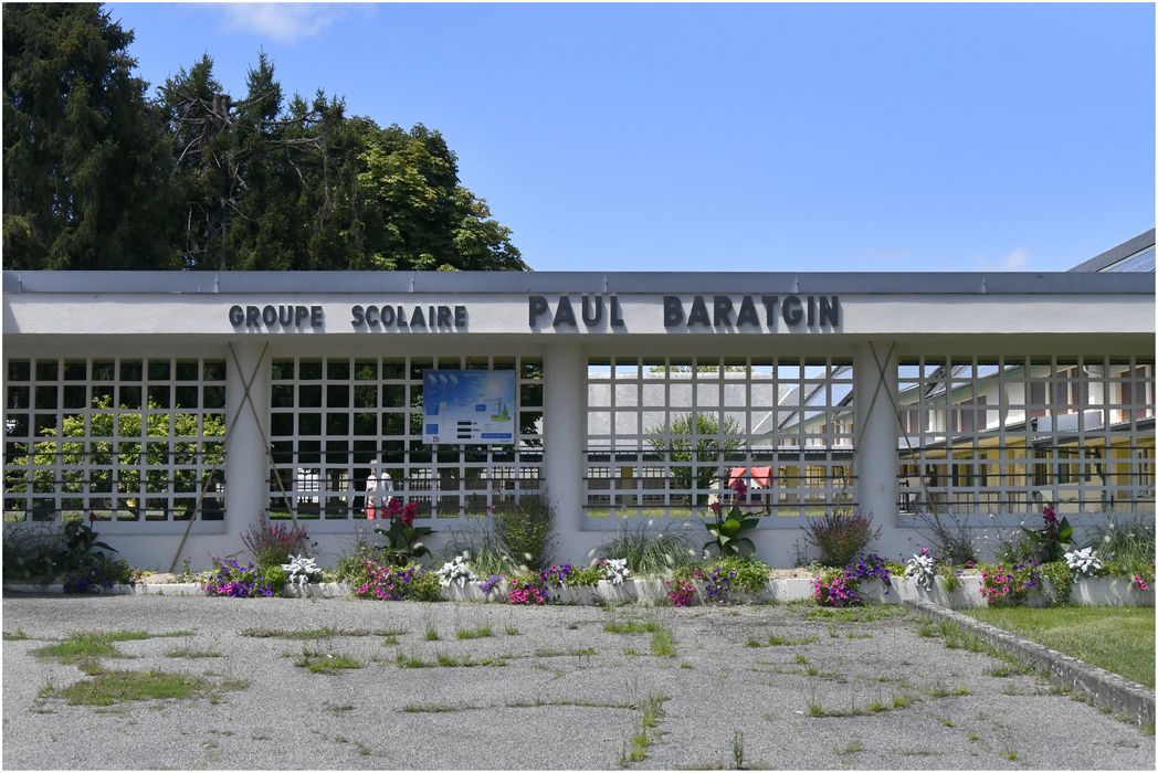 portique est, vue partielle