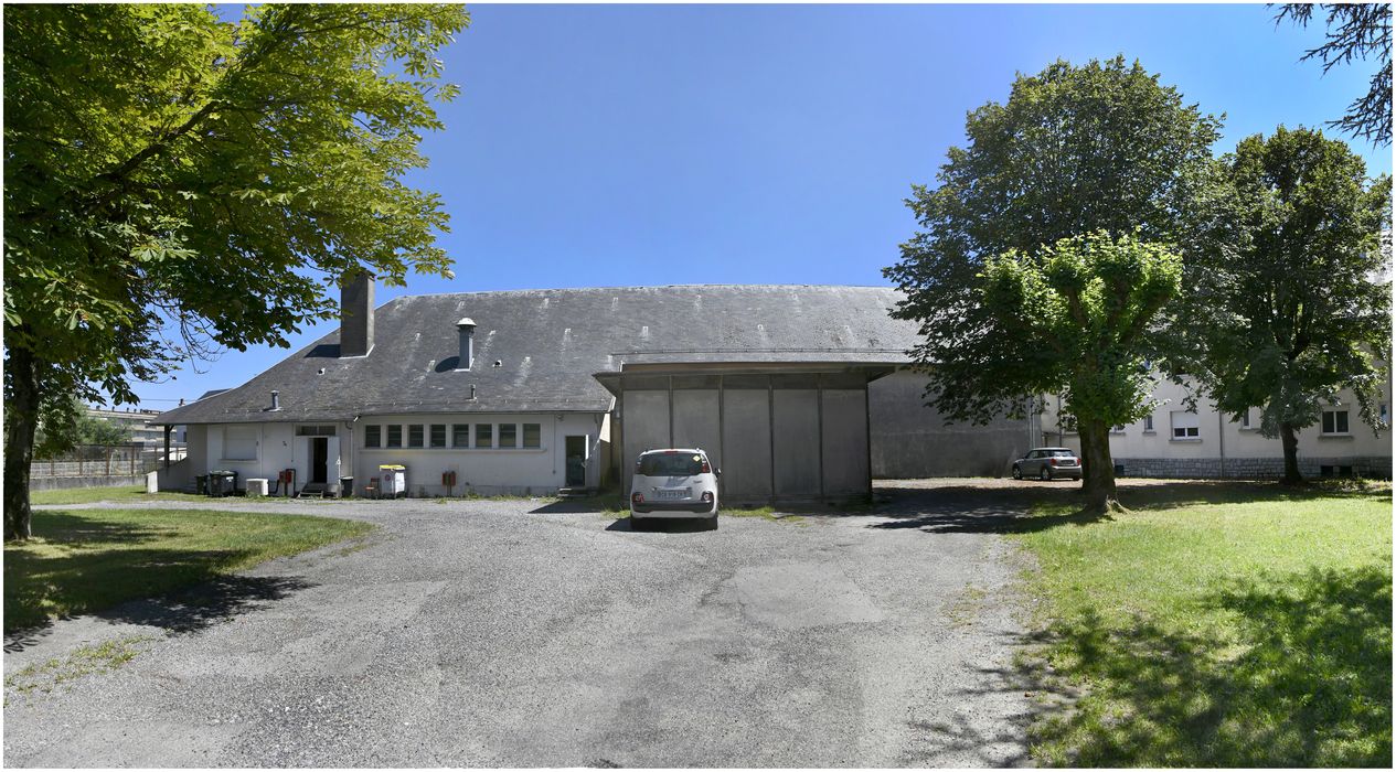 aile ouest, façade ouest