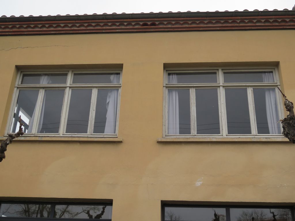 Ancienne cantine de l’autre côté de l’avenue des Albères.