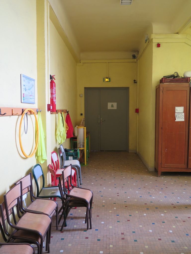 Couloir des classes.