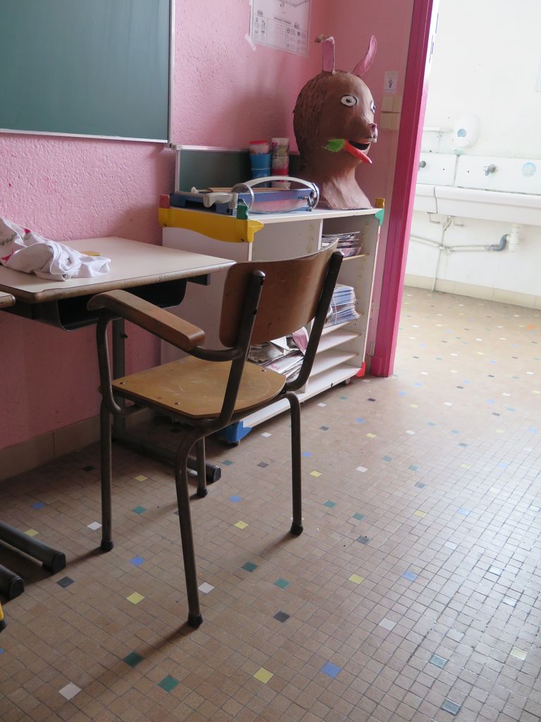 Classe. Fauteuil d’élève.