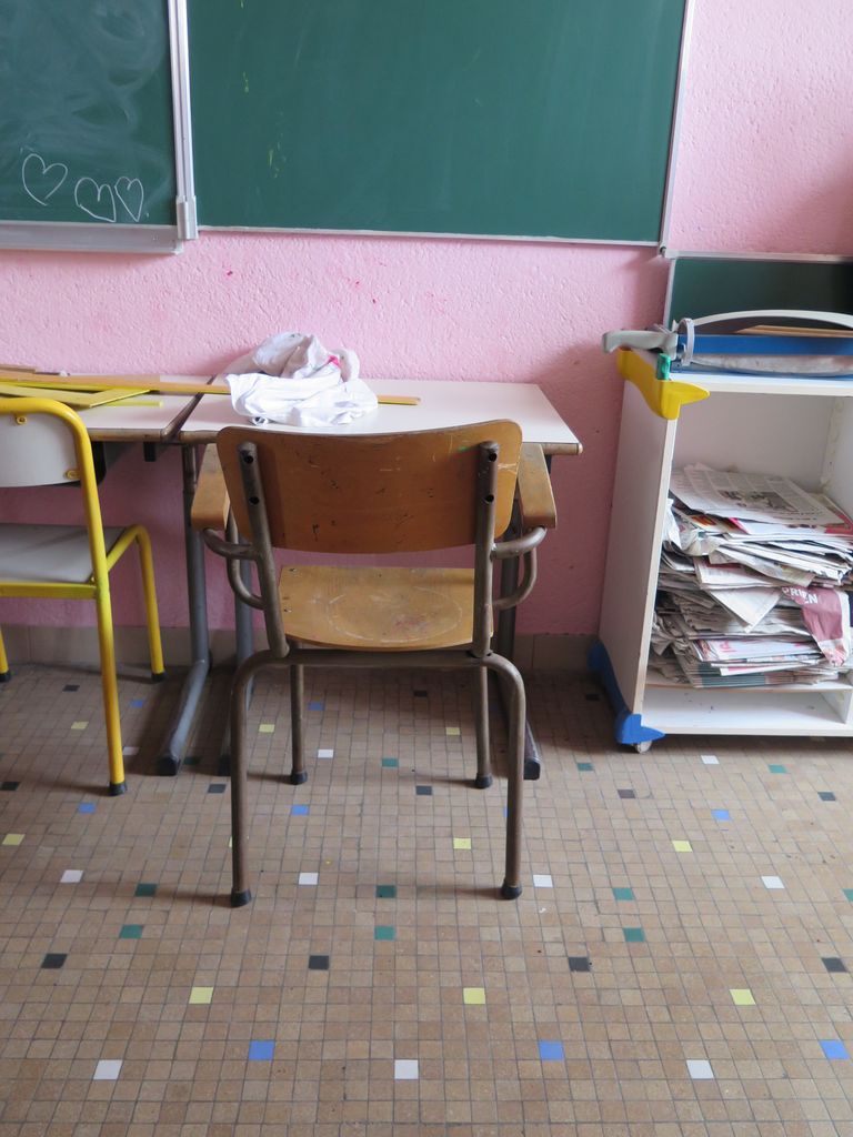 Classe. Fauteuil d’élève.