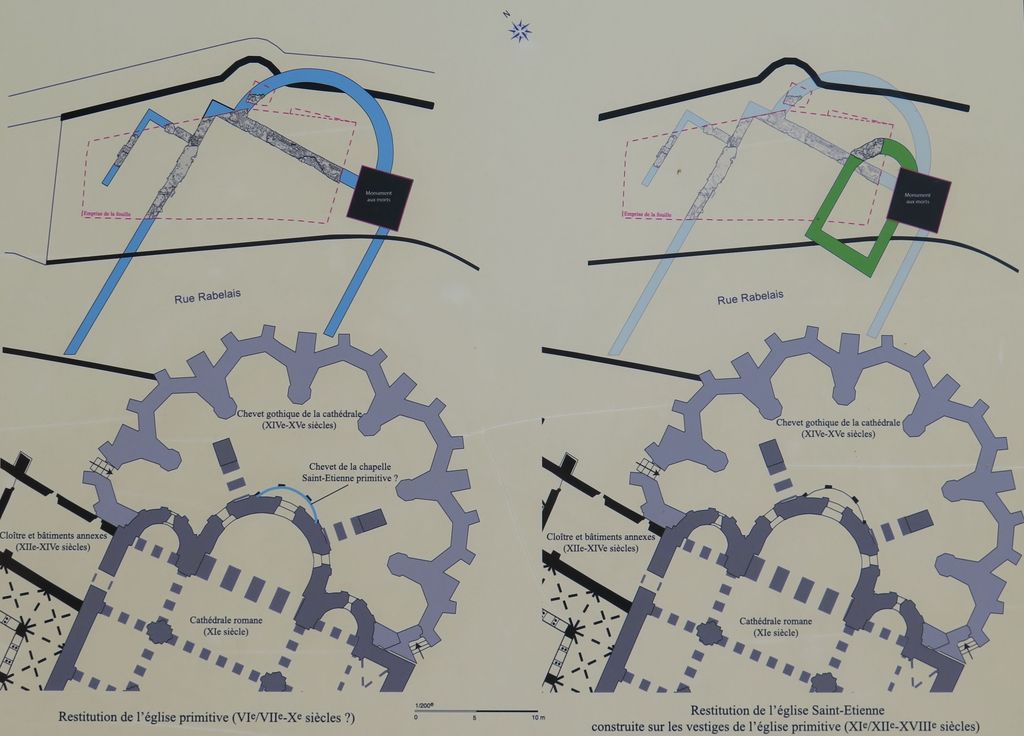 Essai de restitution du plan.