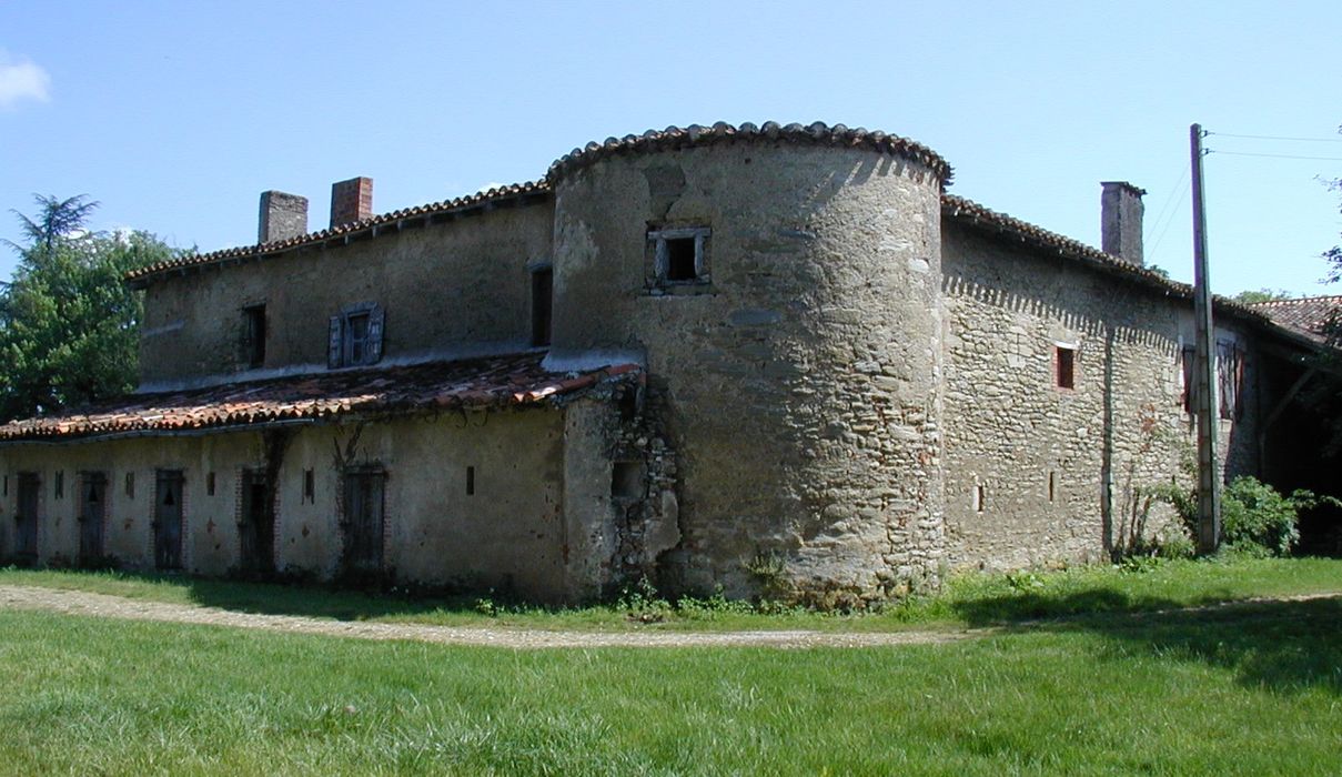 élévations ouest et nord