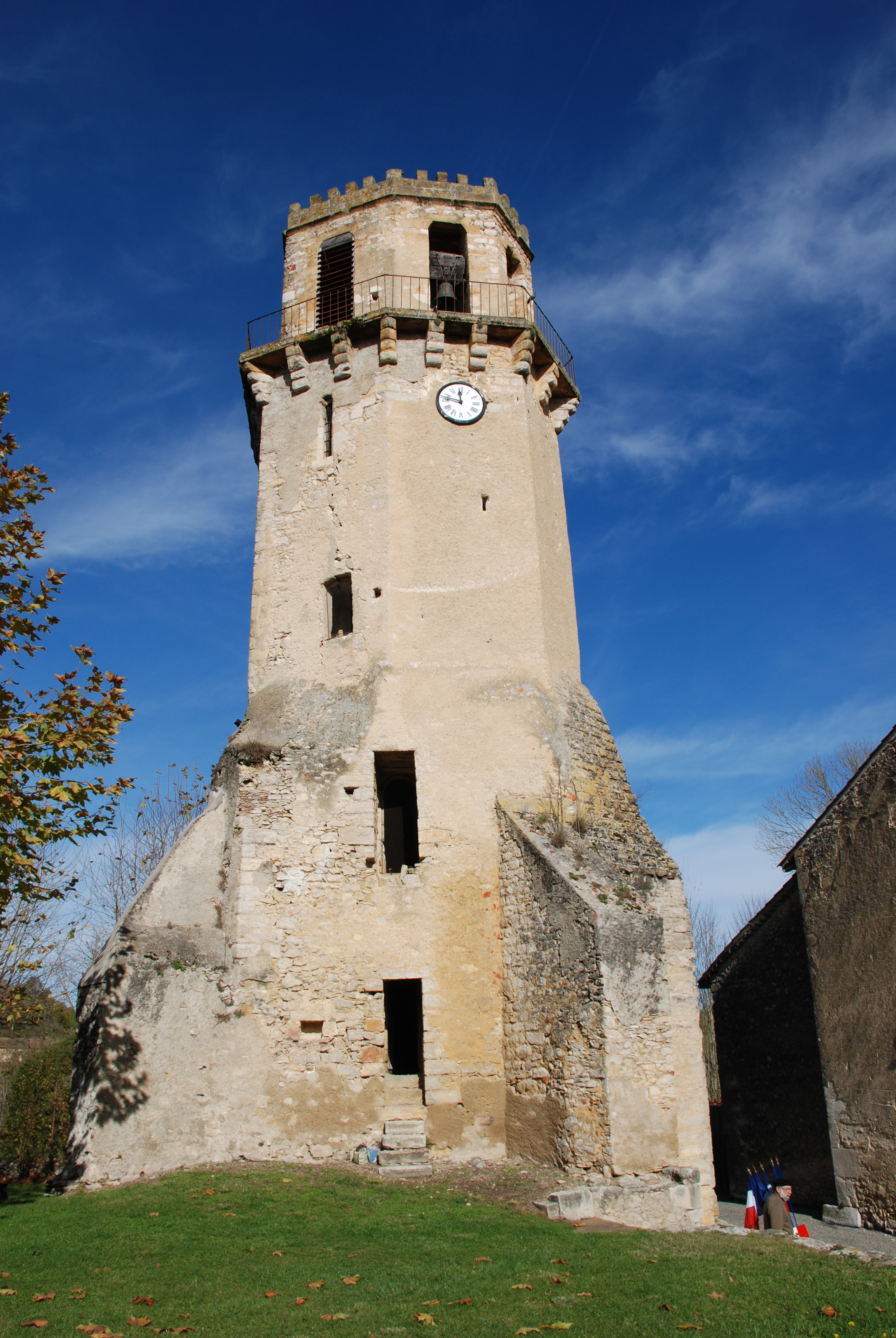 donjon, élévation sud